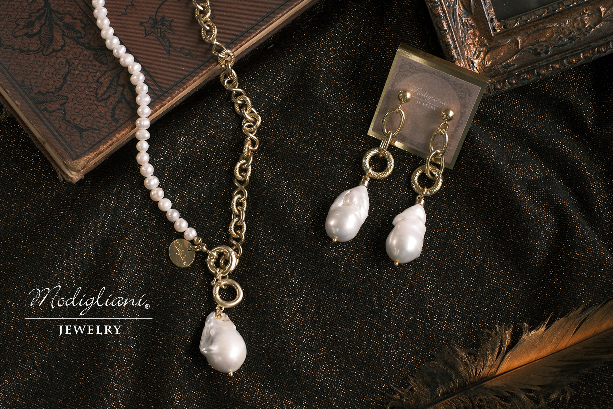 黃銅飾品,黃銅,天然珍珠,巴洛克珍珠,耳環,垂墜式耳環,氣質,