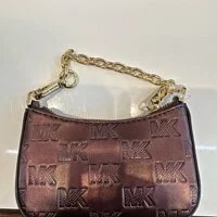 [S] MICHAEL KORS 35F2GTVU1M JET SET TRAVEL MICRO TZ POUCH,BORDEAUX, 196163433073 (SMK266)