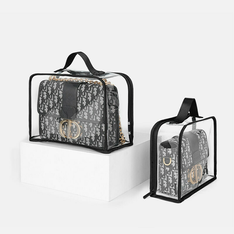 奢侈品包包透明防塵袋輕便簡約手提收納袋防水防潮皮包保護套