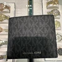 [S] MICHAEL KORS 36U9LCRF3B COOPER BLLFLD W COIN PKT,BLACK, 193600148286 (SMK271)