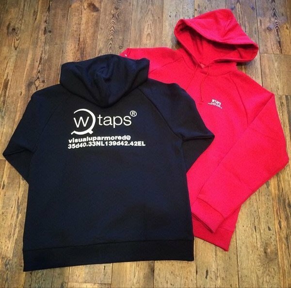 2015AW WTAPS GPS HOODIE LOGO 目錄隱藏款 座標 帽T 黑色 現貨