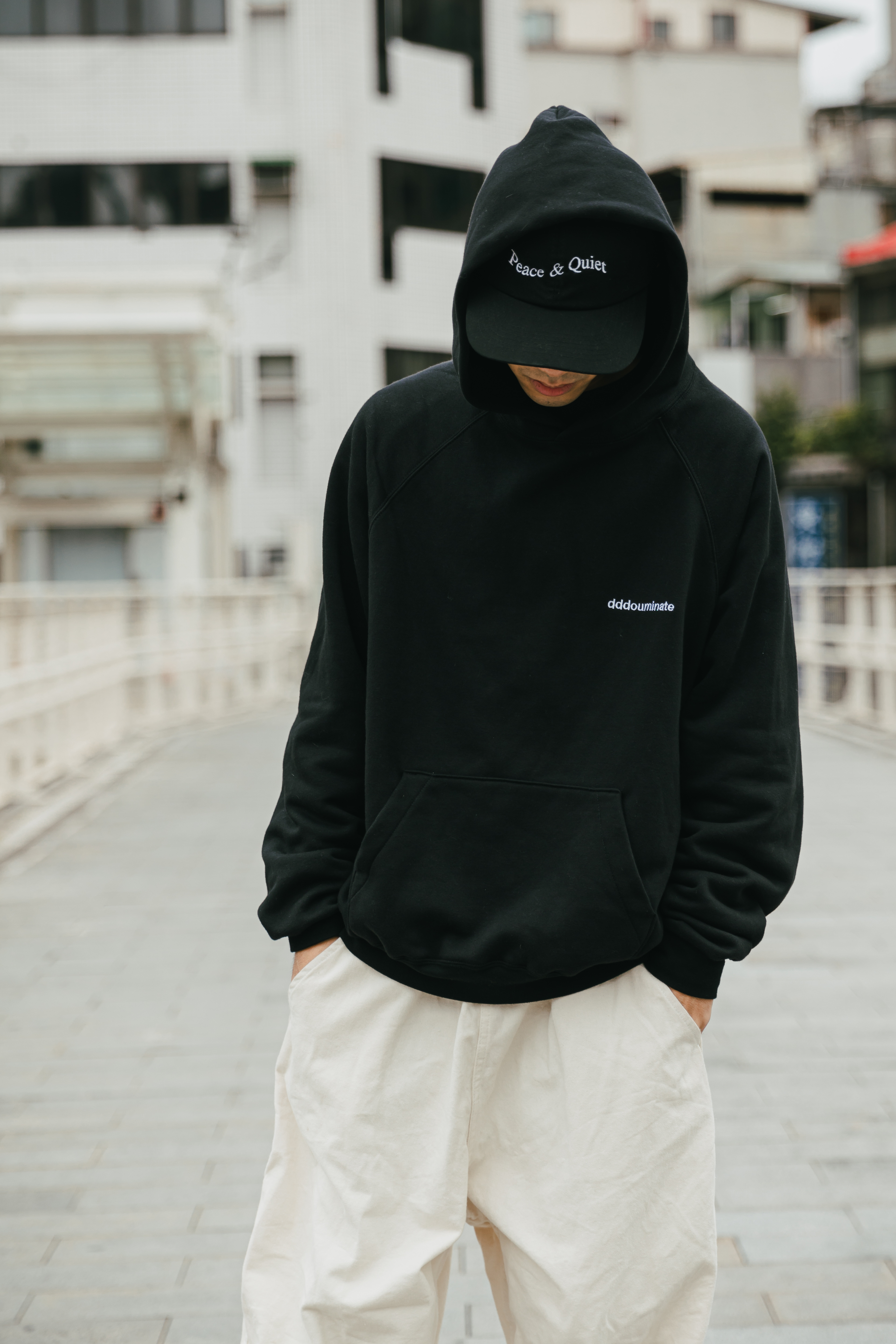dddouminate by Doushop  classic logo hoodie