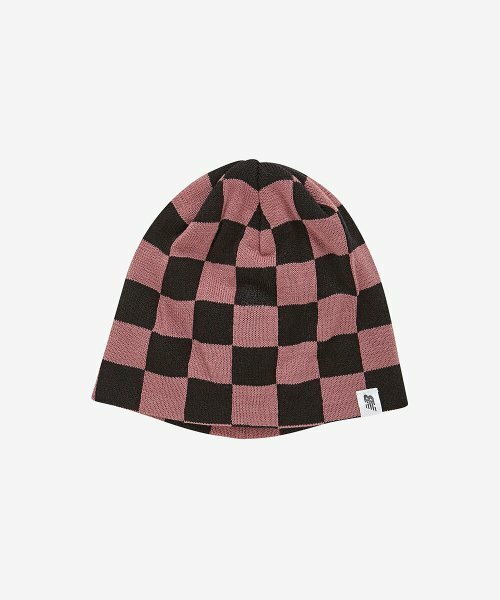 NEW BALANCE CHECKERED 格紋 毛帽 粉紅 黑 NBGDCAF306_25