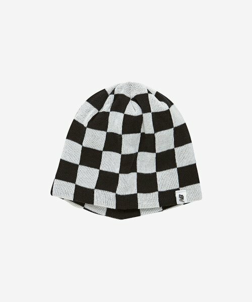 NEW BALANCE CHECKERED 格紋 毛帽 黑白 NBGDCAF306_19