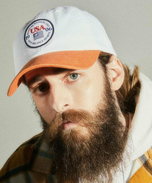 NEW BALANCE 限量發售 1906s 復古 鴨舌帽 老帽 橘白 NBGDCAR102_80