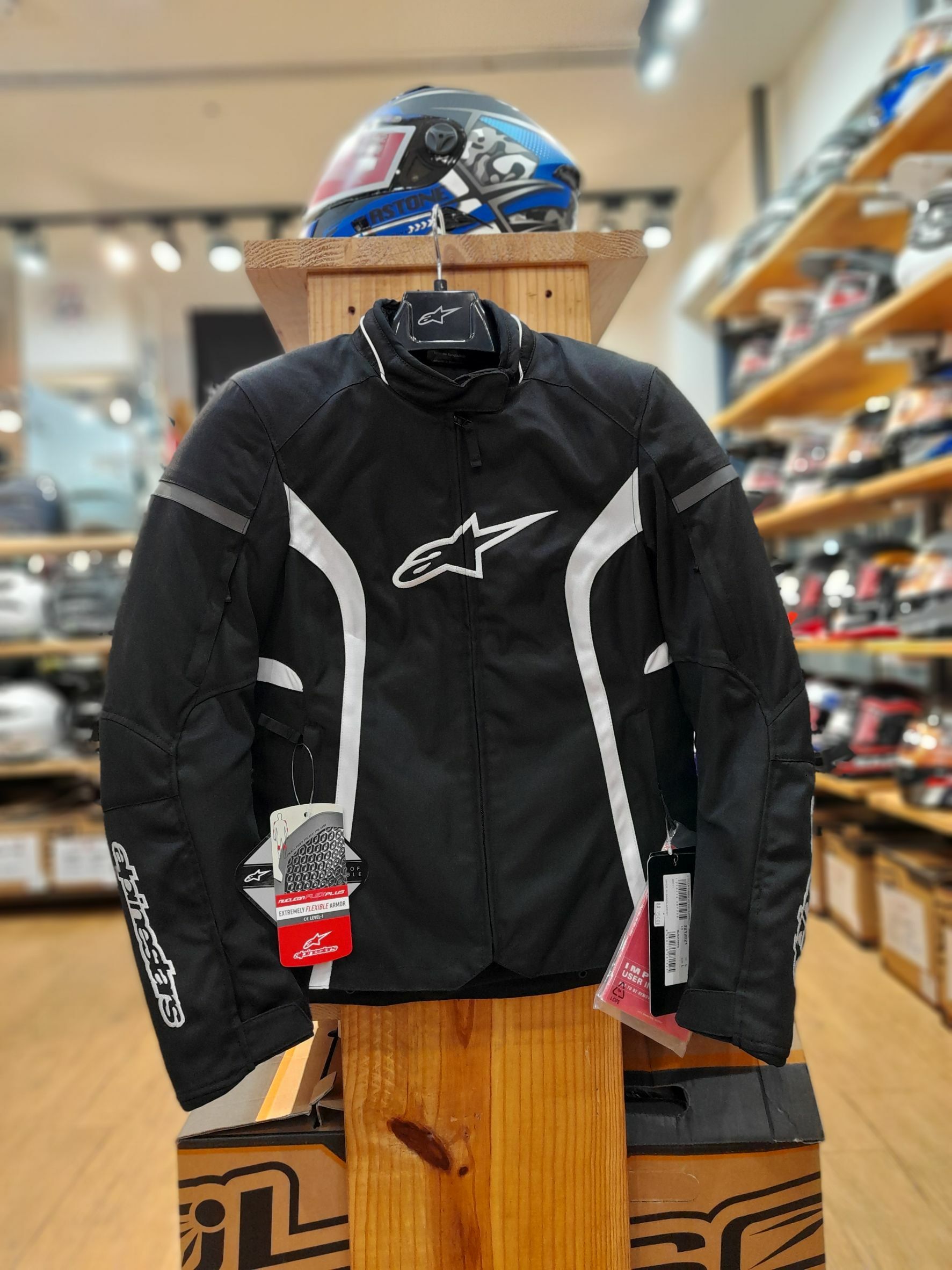 ALPINESTARS STELLA T-KIRA V2 BLACK/WHITE 女版 黑白 防水 四季防摔衣
