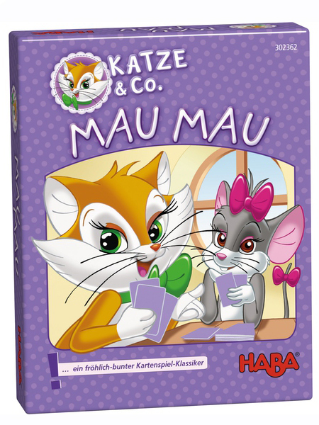 小花貓喵喵牌(HABA德國桌遊-KATZE & Co. MAU MAU)