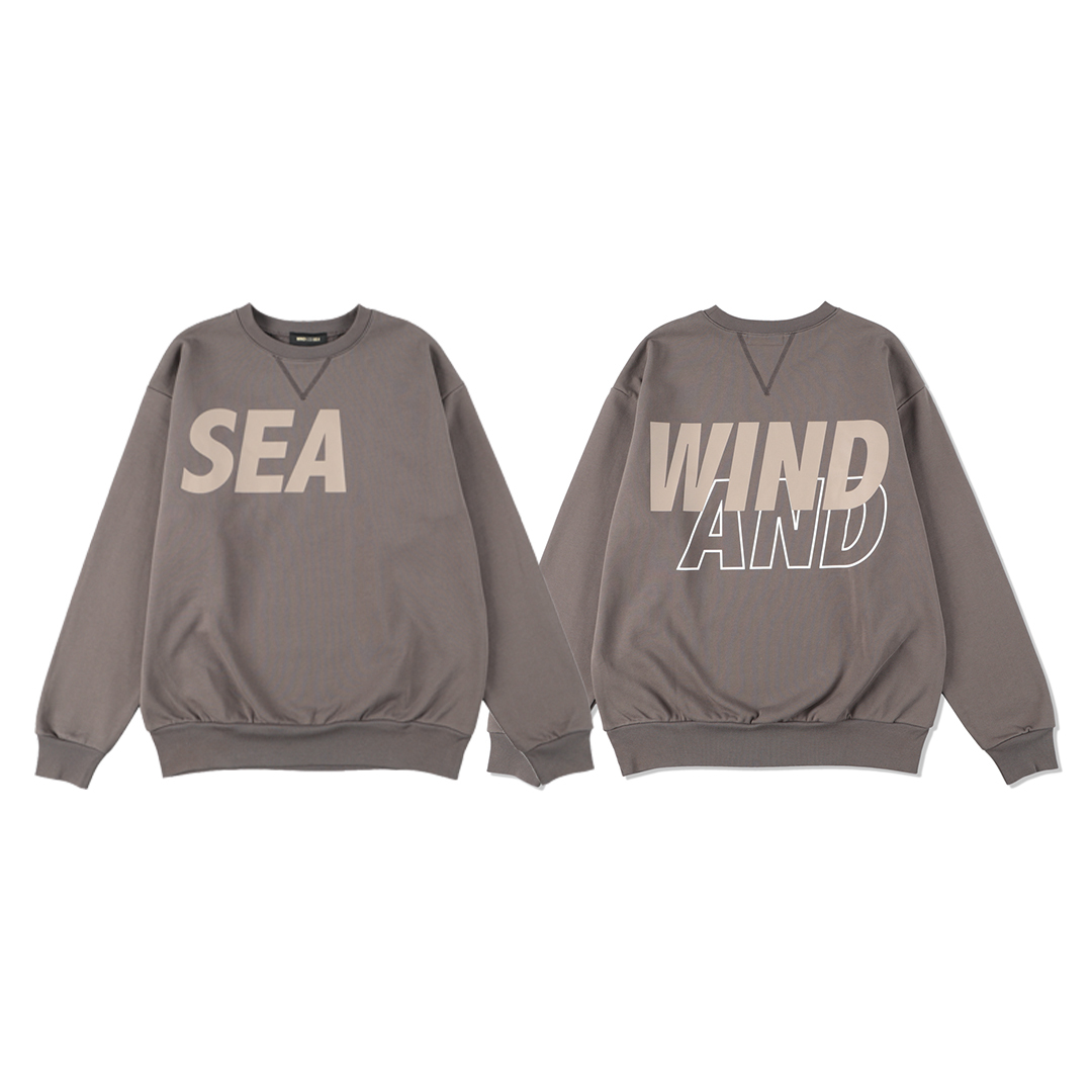 WIND AND SEA Crew neck Hyacinth-Ocher - スウェット