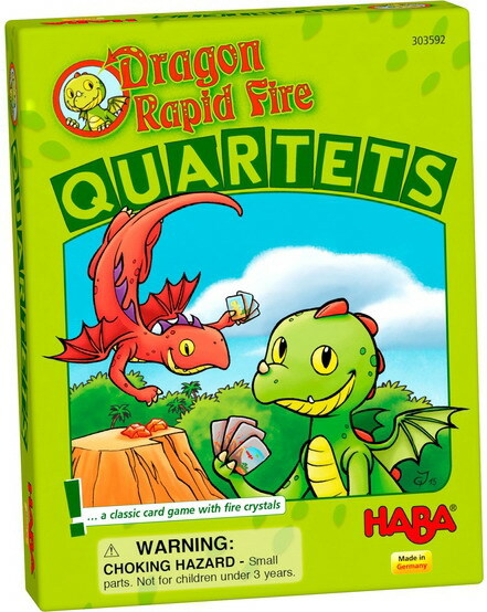 旋風谷卡牌(HABA德國桌遊-Dragon Rapid Fire -Quartets)