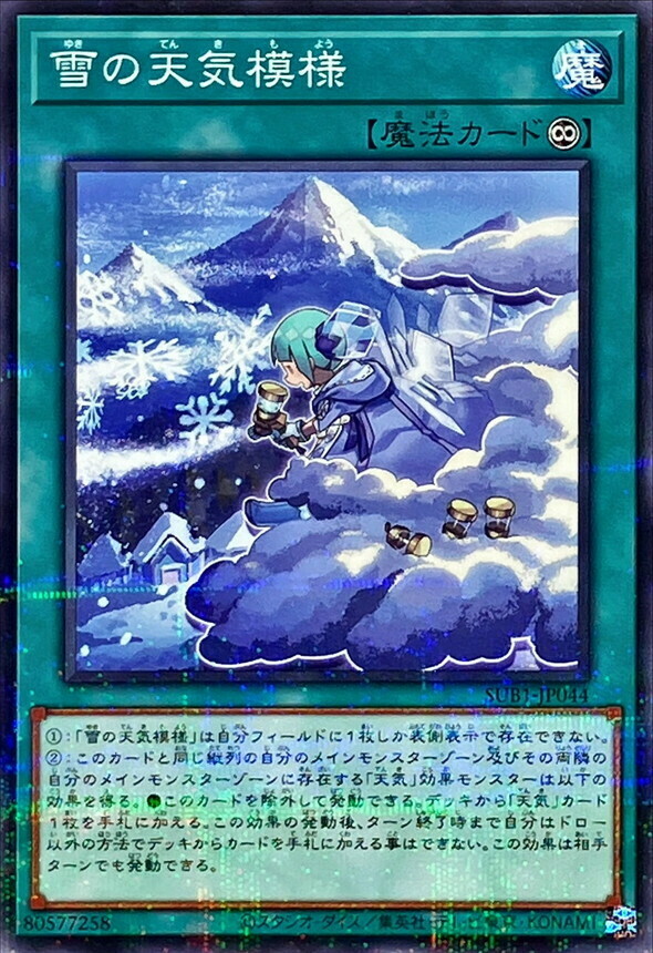 SUB1-JP044 雪の天気模様