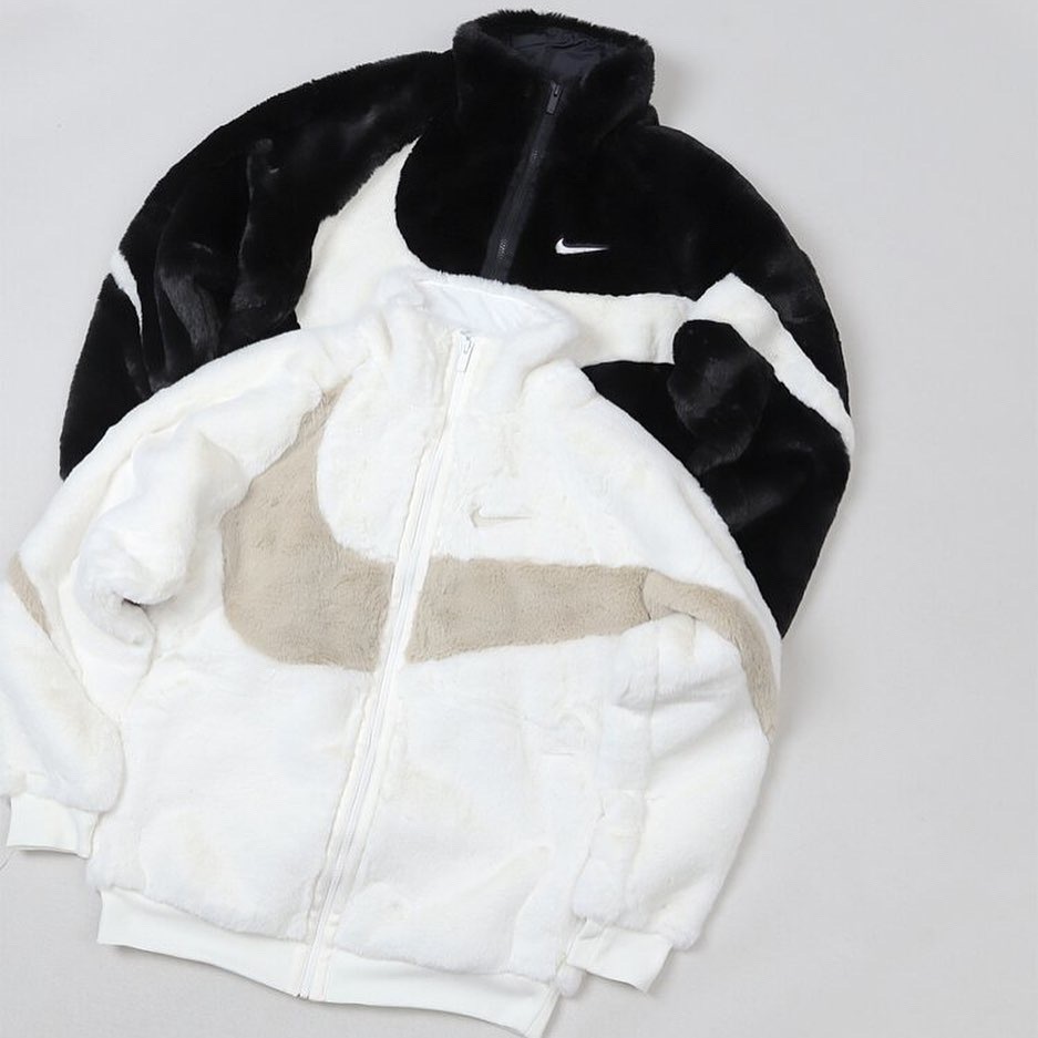 (預訂) Nike Swoosh Fur Jacket 2022 (毛毛面)