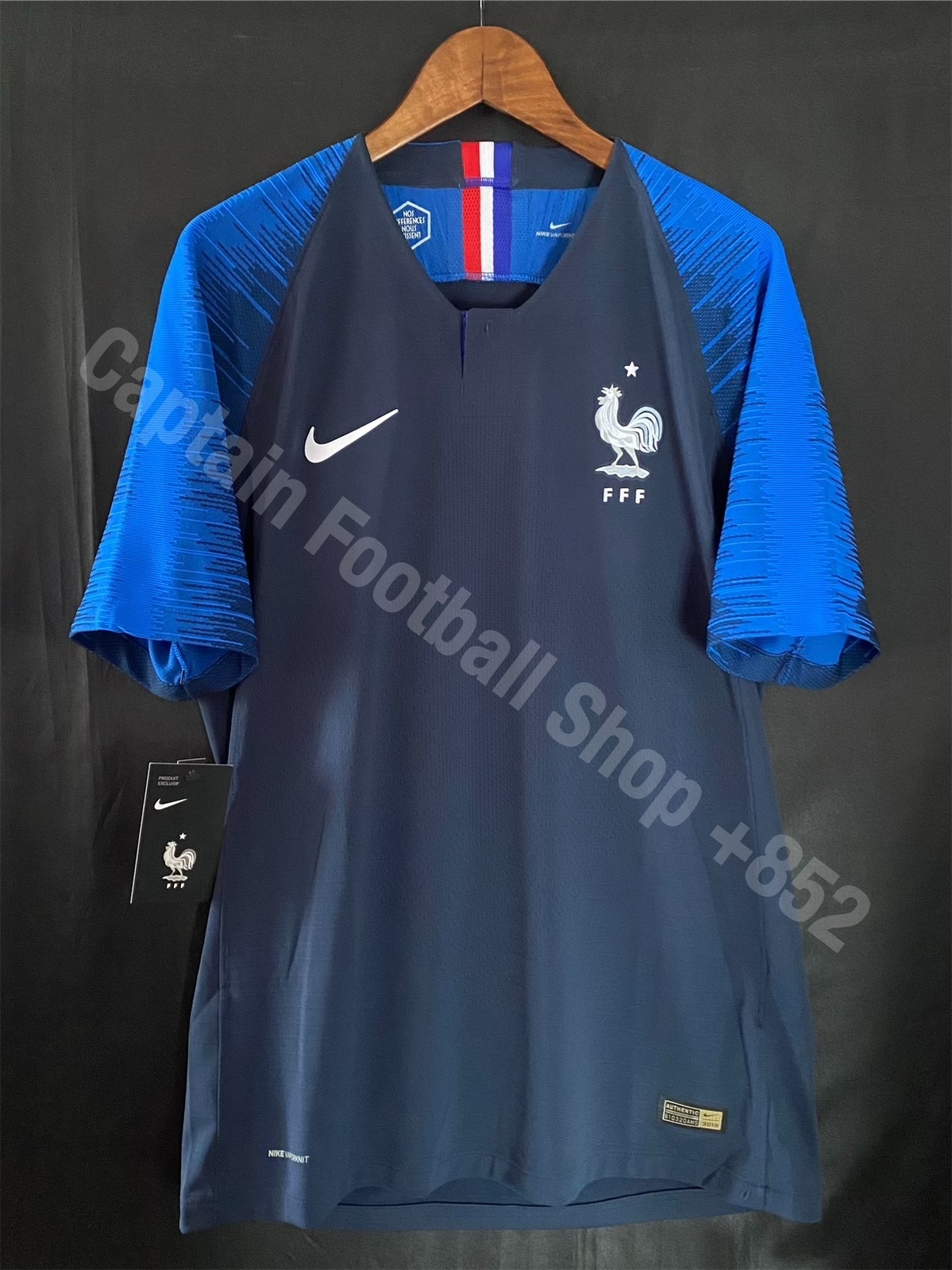 France 2018 FIFA World Cup Nike Home Authentic Player Shirt