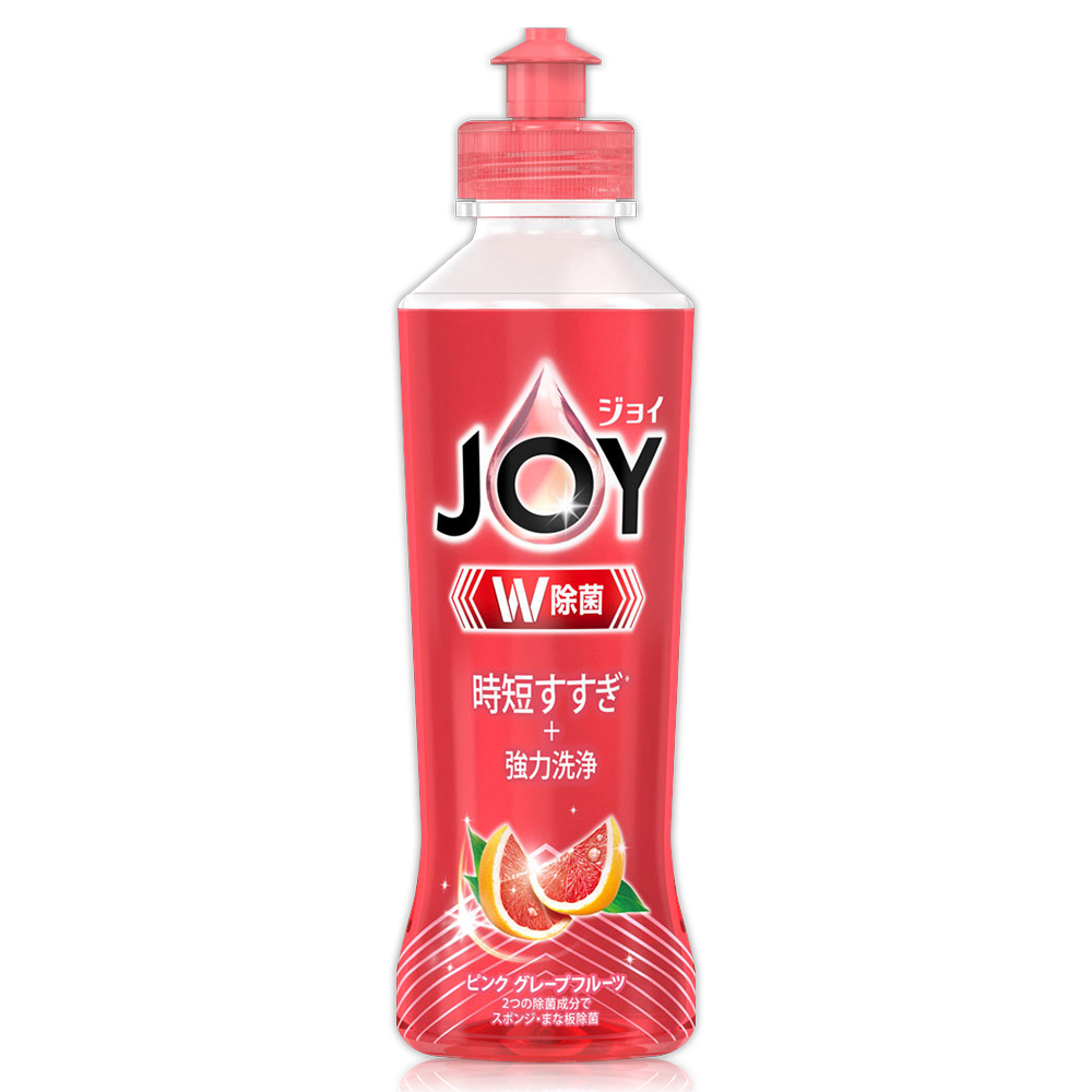 日本JOY速淨除油濃縮洗碗精 170ml(葡萄柚/薄荷/柳橙)
