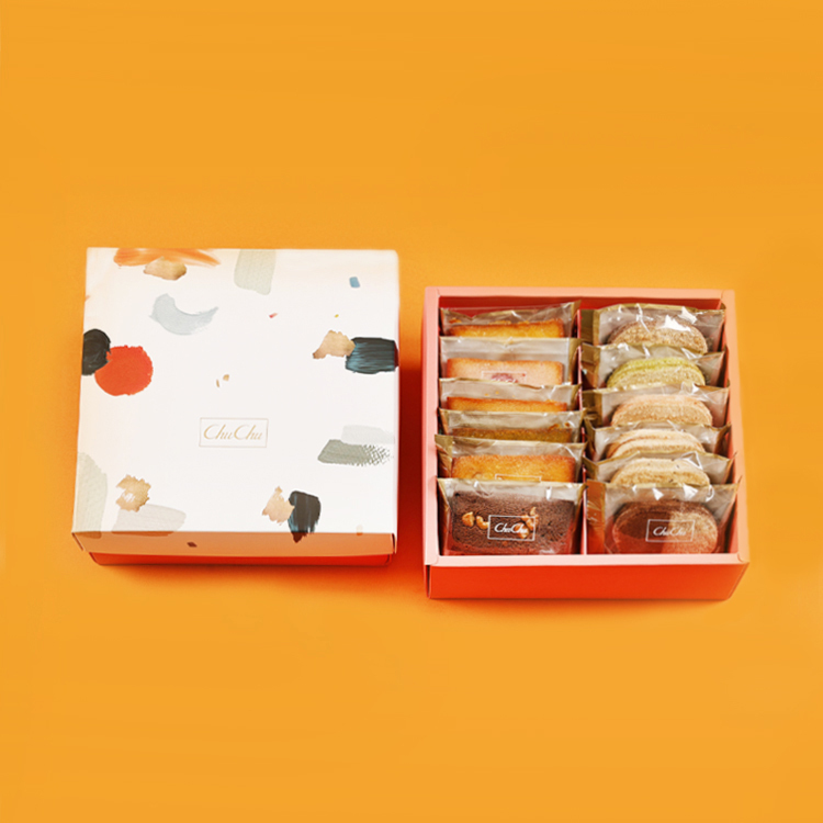 巴黎彩繪禮盒- 達克瓦茲 + 費南雪