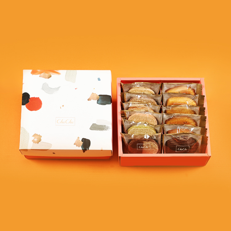 巴黎彩繪禮盒- 達克瓦茲 + 瑪德蓮