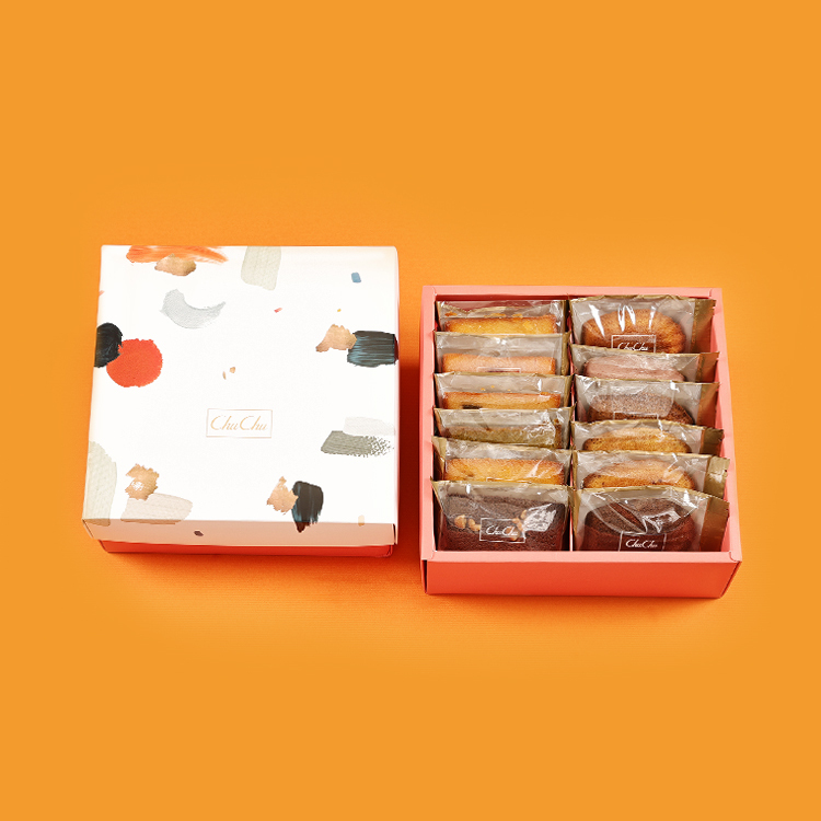 巴黎彩繪禮盒- 瑪德蓮 + 費南雪