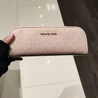 [S] MICHAEL KORS 35T1GGFN2B GIFTABLES MD PENCIL CASE, DARK POWDER BLUSH, 196163111858 (SMK296)