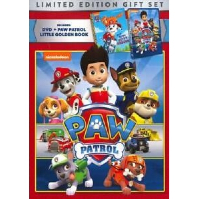 PAW PATROL : LIMITED EDITION GIFT SET (美版) (DVD+BOOK)