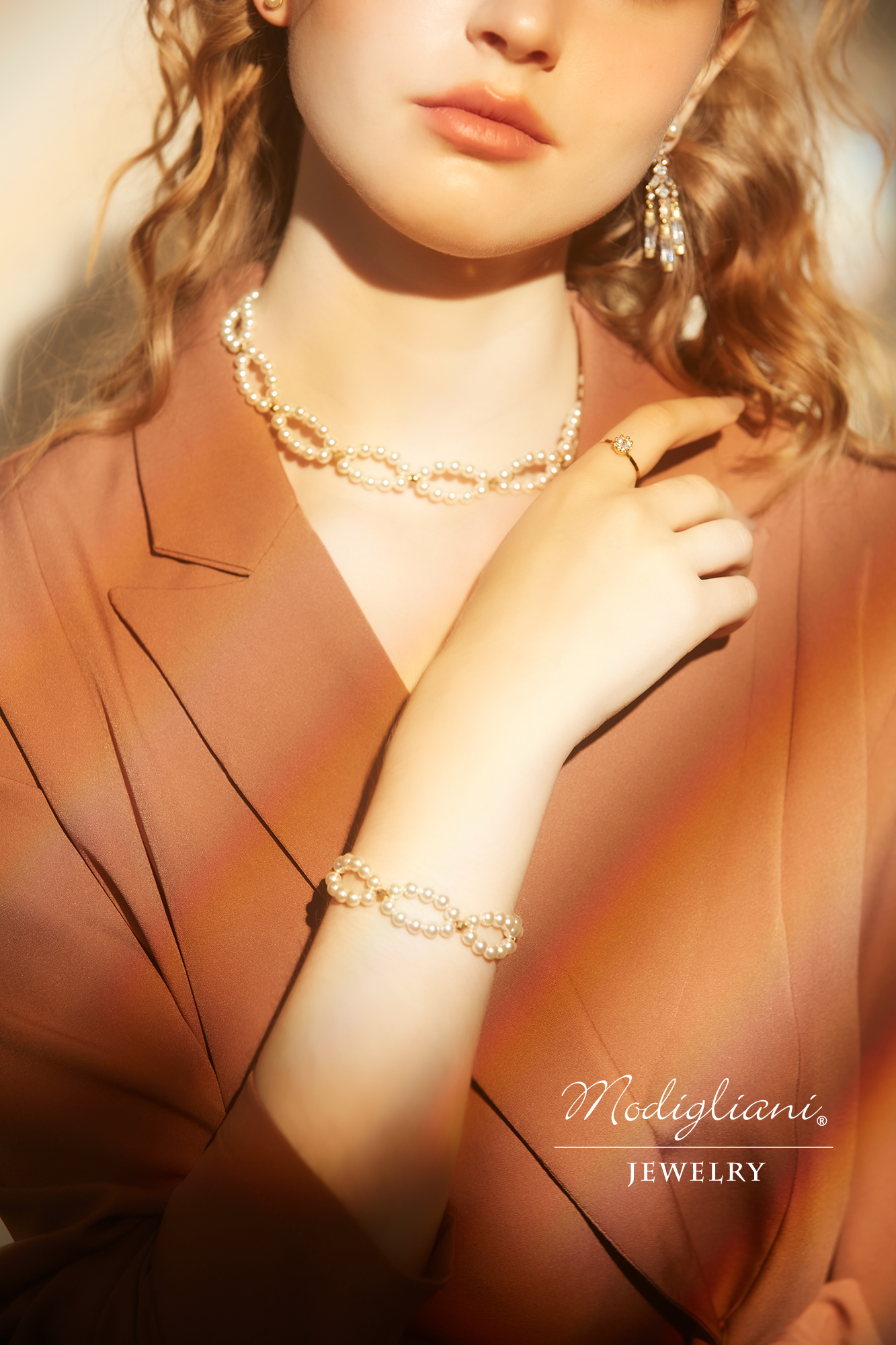 黃銅飾品,黃銅,華麗,優雅,手鍊,氣質,施華洛世奇水晶珍珠