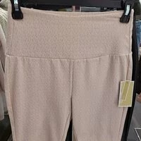 [S] MICHAEL KORS LOGO STRETCH NYLON BIKE SHORTS,ROSEWATER, MU2304Z63L-ROSEWATER, FINAL SALE (SMK308)