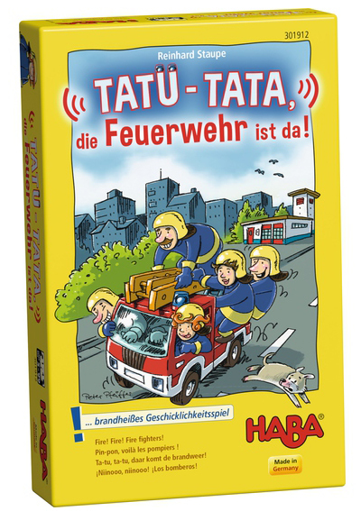 緊急動員(HABA桌遊-Tatü-Tata-Die Feuerwehr ist da)