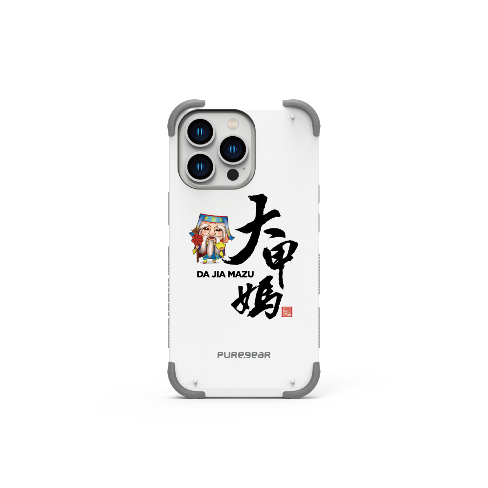【鎮瀾宮 × PureGear】土地君 - DUALTEK坦克軍規保護殼 (for iPhone系列)