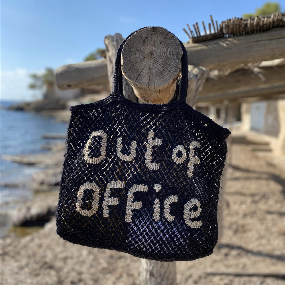 Out Of Office 編織包-黑