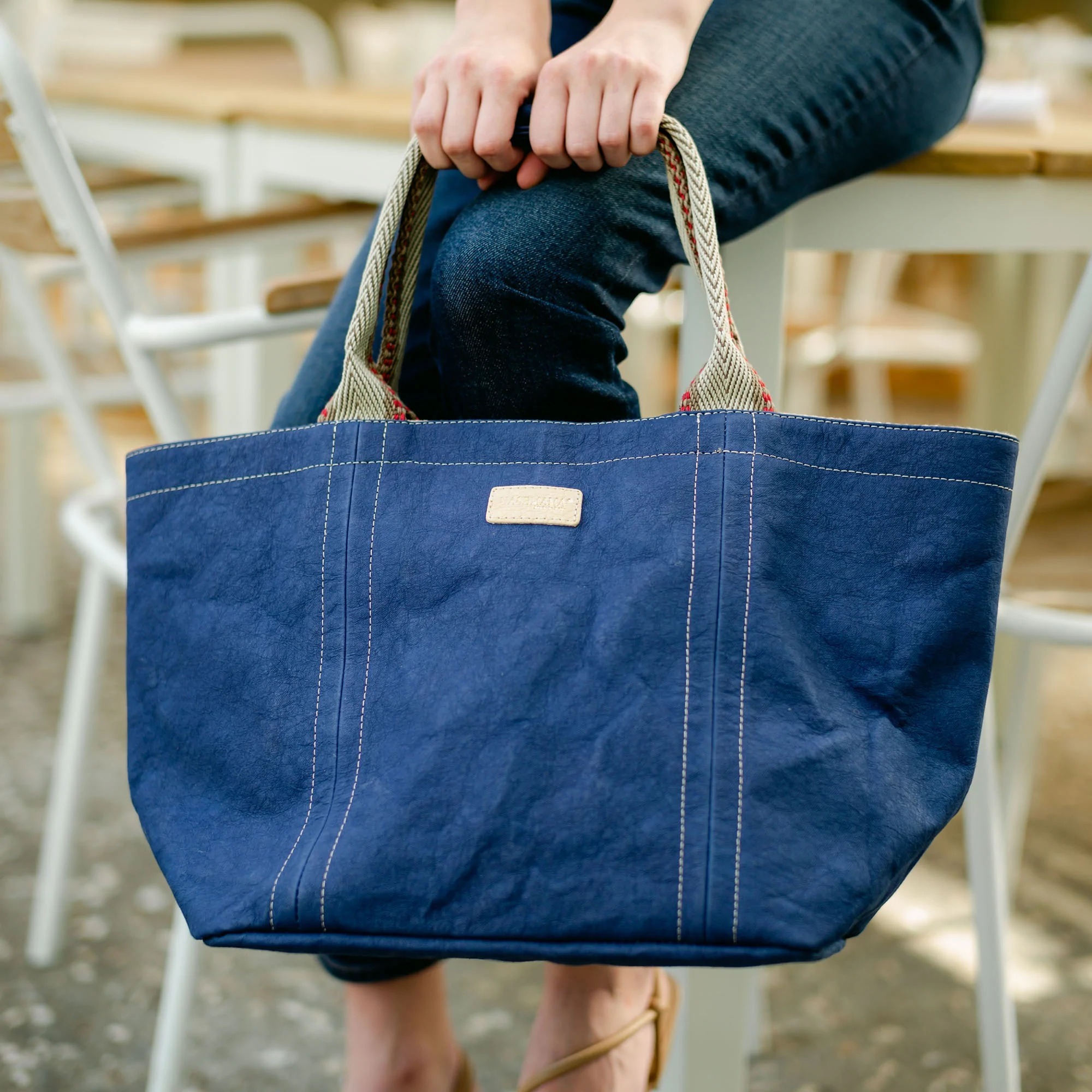 UASHMAMA | SYDNEY 托特包（ 丹寧藍、丹寧紅、白金 ）
