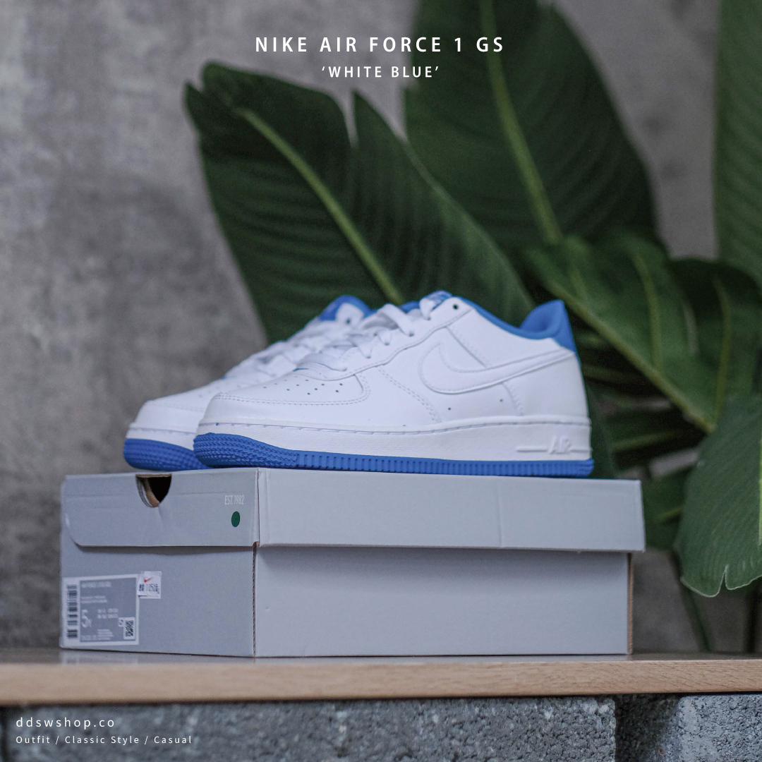 Nike Air Force 1 Low White Light Photo Blue (GS) 白藍 天空藍 DV1331-101