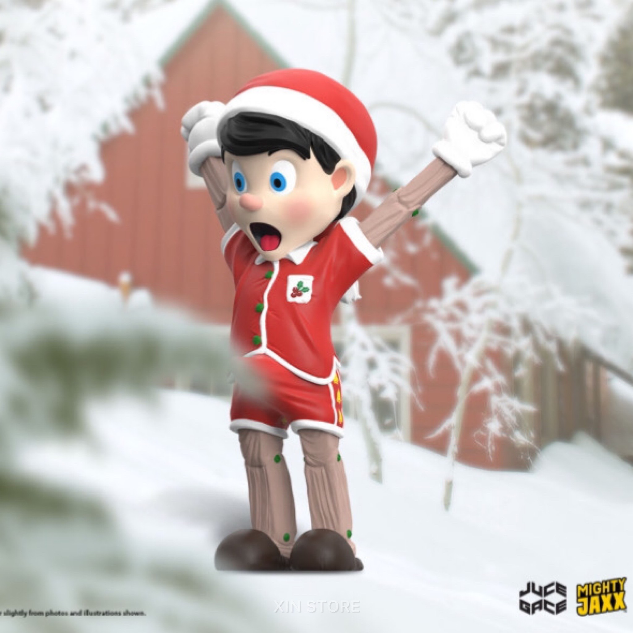 Mighty JaxxA Wood Awakening Christmas 勃起小木偶 聖誕節特別版