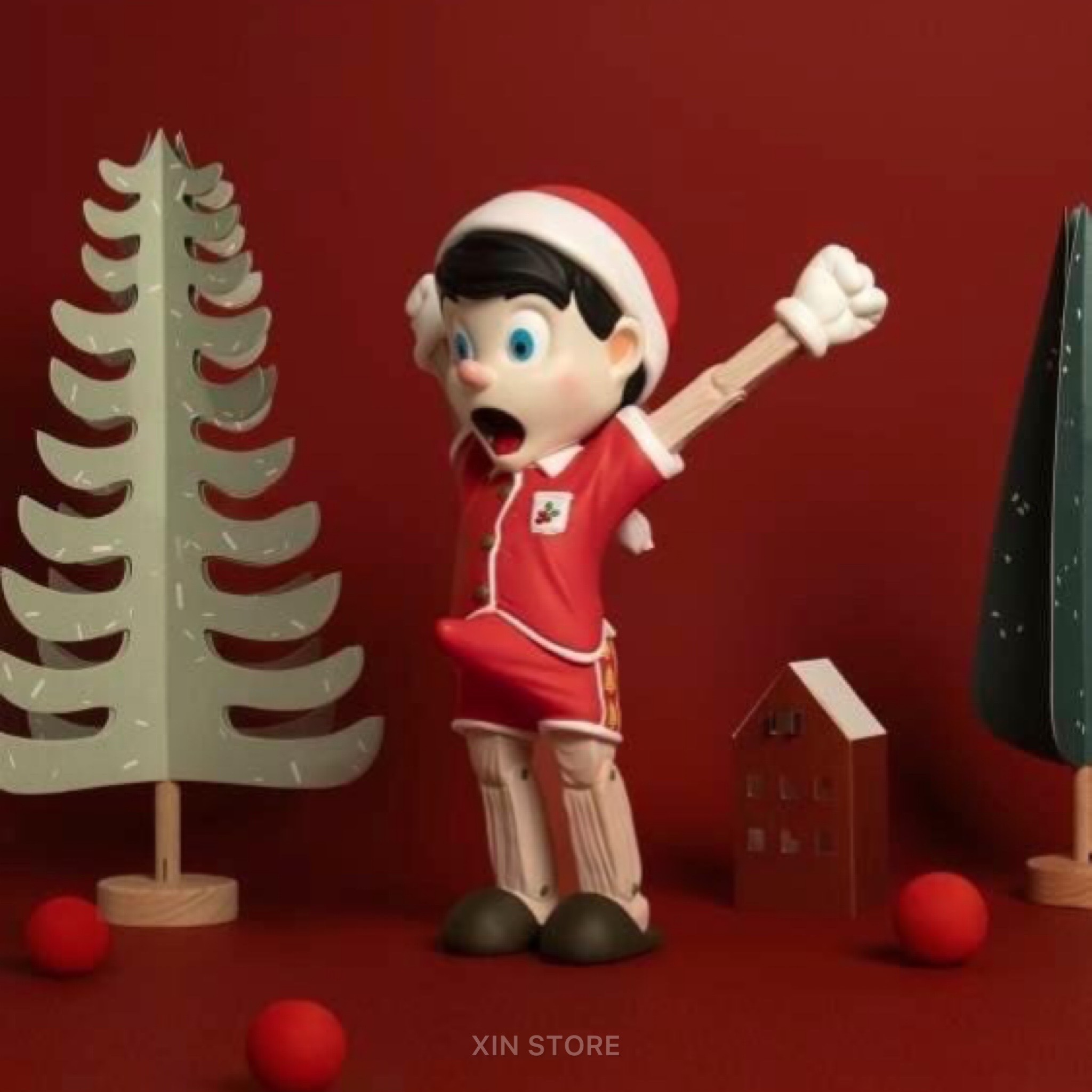 Mighty JaxxA Wood Awakening Christmas 勃起小木偶 聖誕節特別版