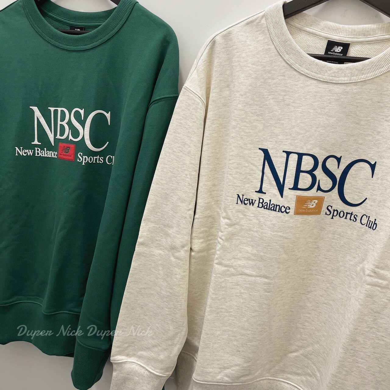 NEW BALANCE NYC 大學T  男生