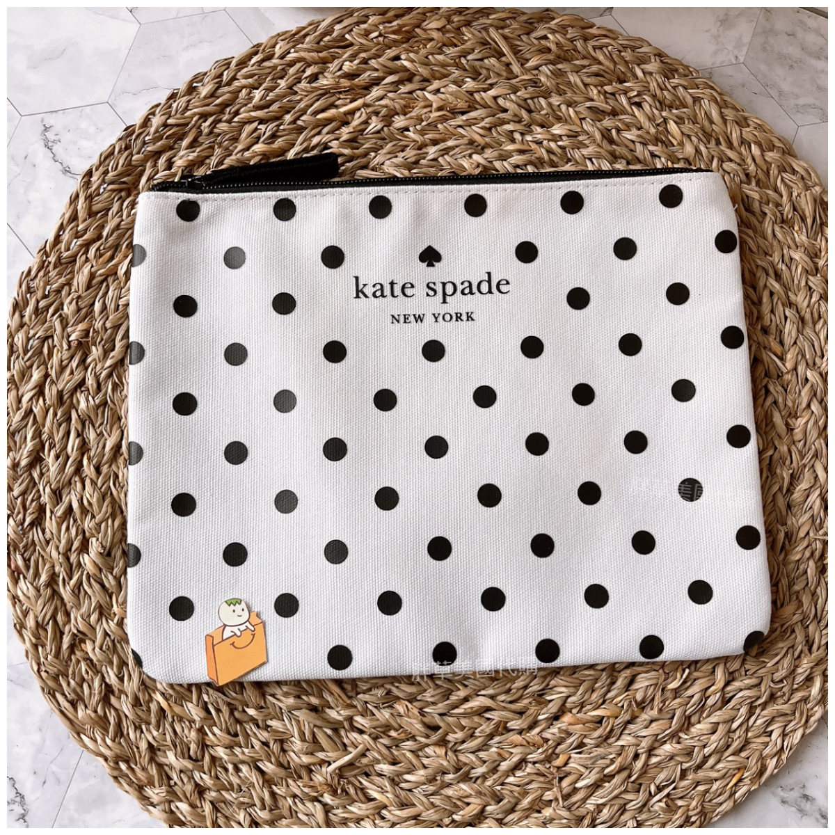 【現貨】KateSpade 多功能 分裝袋 化妝包 盥洗包 分裝包