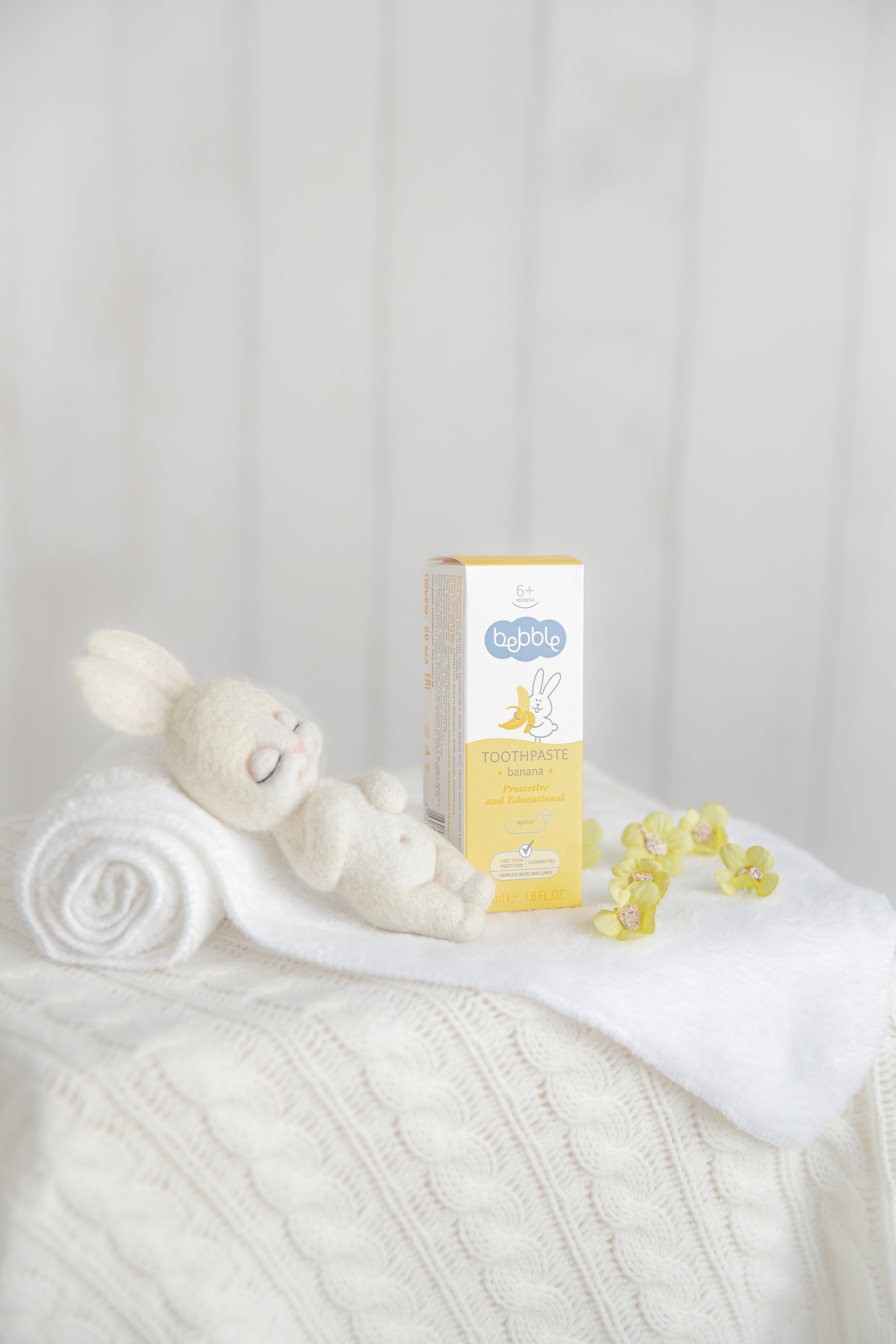 Bebble幼兒乳牙無氟牙膏-香蕉 (可吞食)