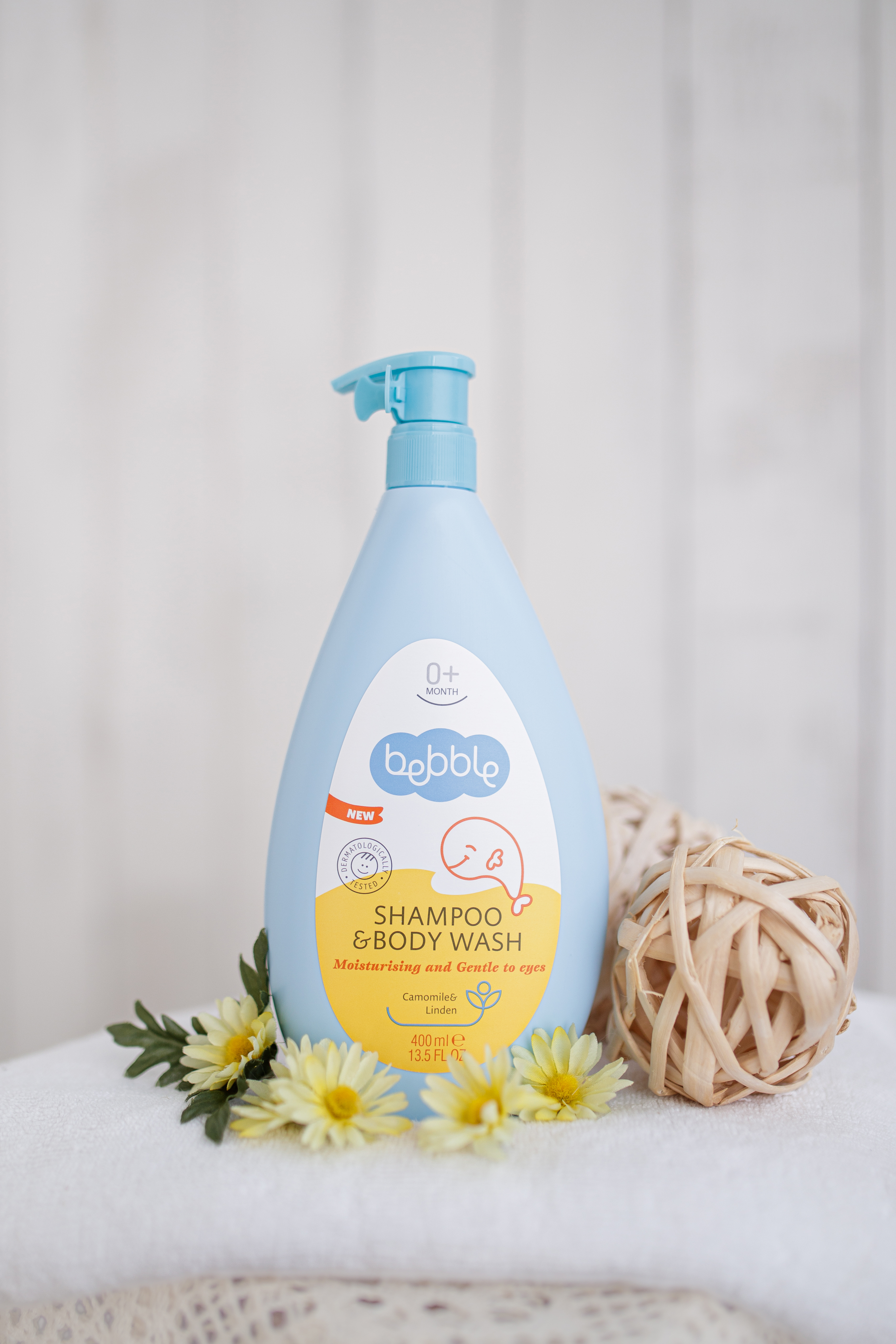 Bebble 菩提洋甘菊洗髮沐浴露 400ml