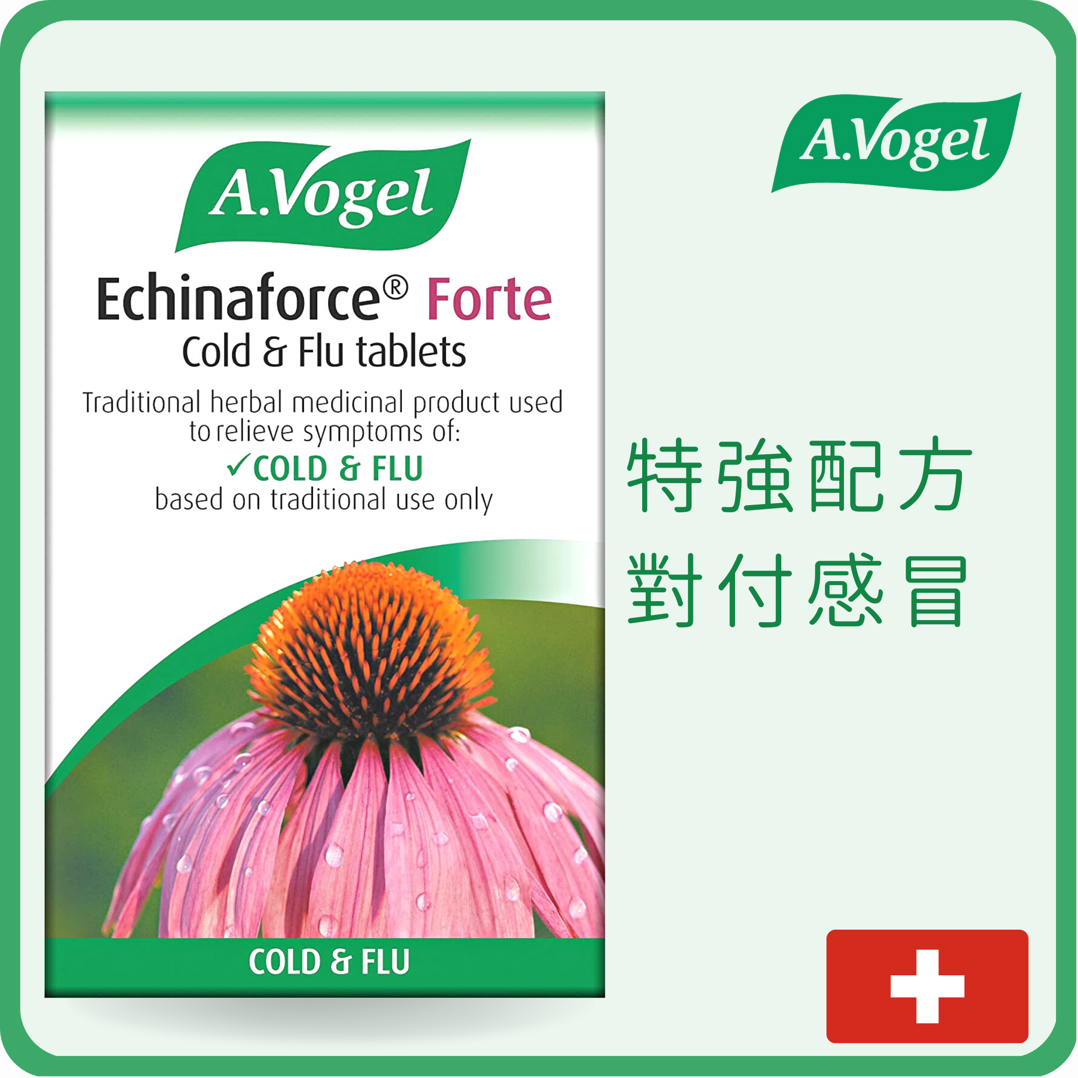 A.Vogel 天然特強效紫錐花 40片 (平行進口)