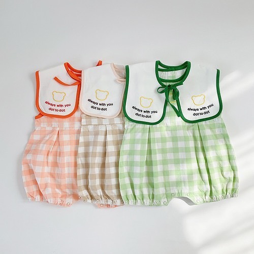 Dot to Dot 麵包爬服set