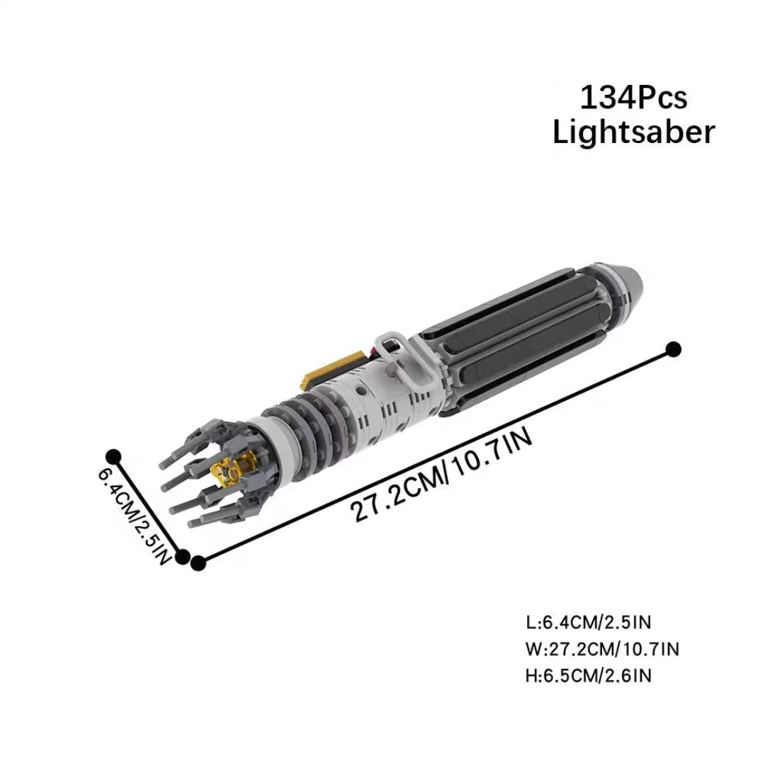 Sci-Fi Lightsaber Star Wars Buildings Blocks Set Fit Lego NO BOX MOC2064