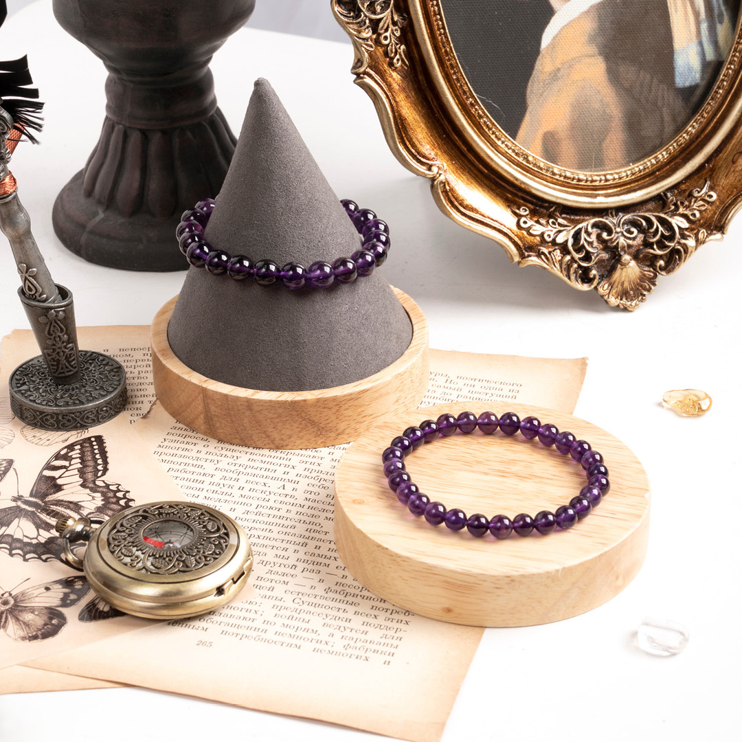 【無瑕】暗夜呢喃-巴西紫水晶手鍊