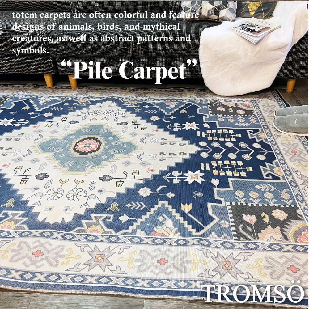 珊瑚絨地毯-特大-W2.尊爵藍調