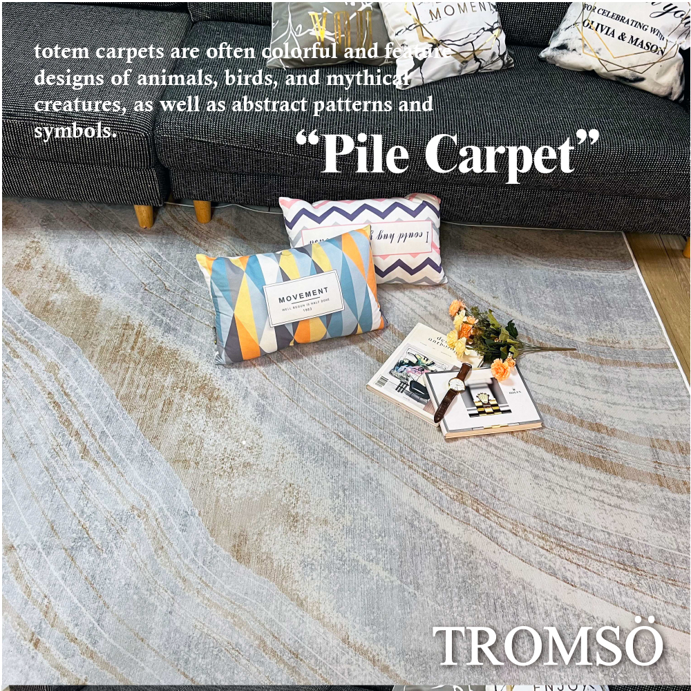 珊瑚絨地毯-特大-W6.法境浪潮