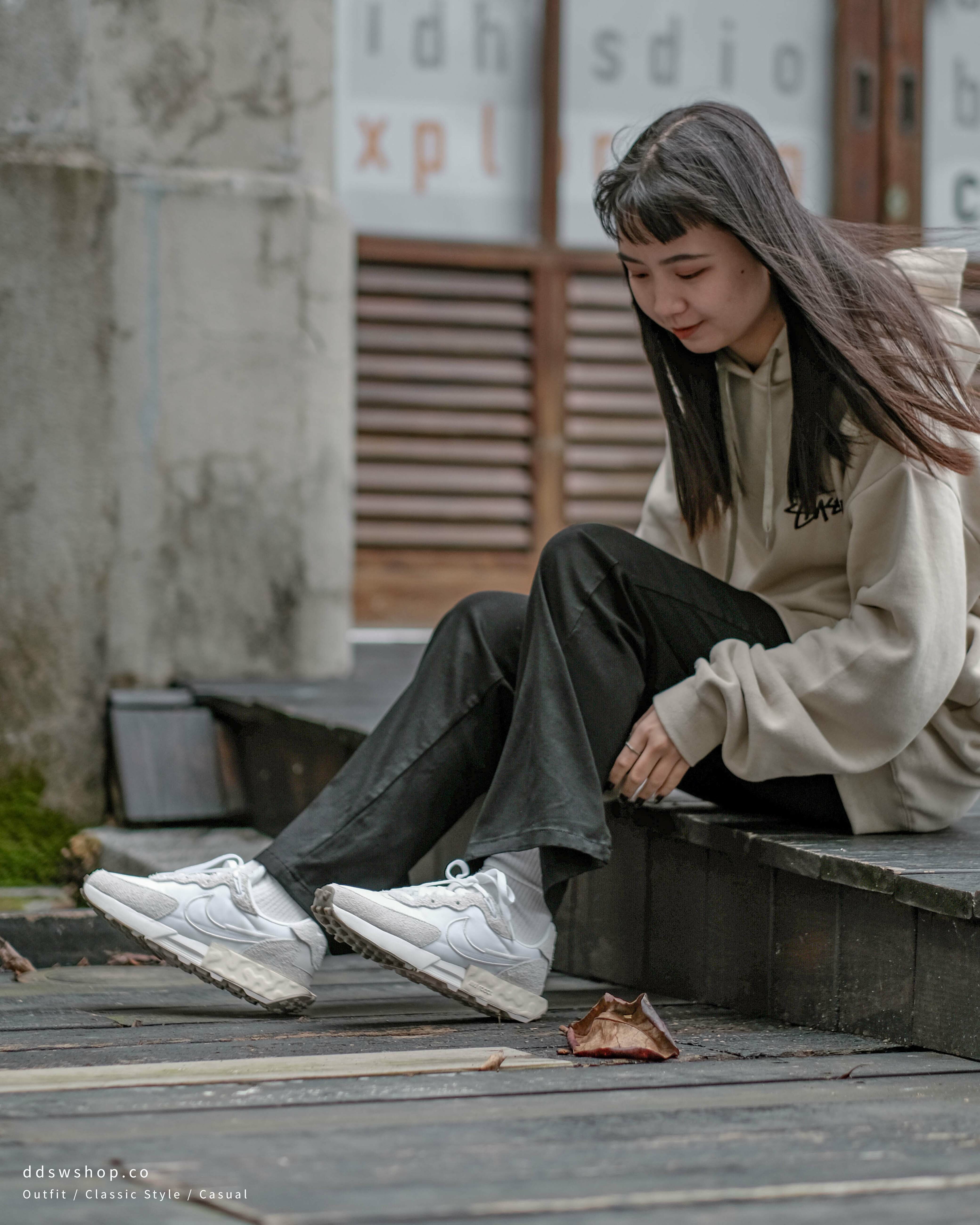 Nike Fontanka Waffle White 米白 奶油灰  DC3579-100