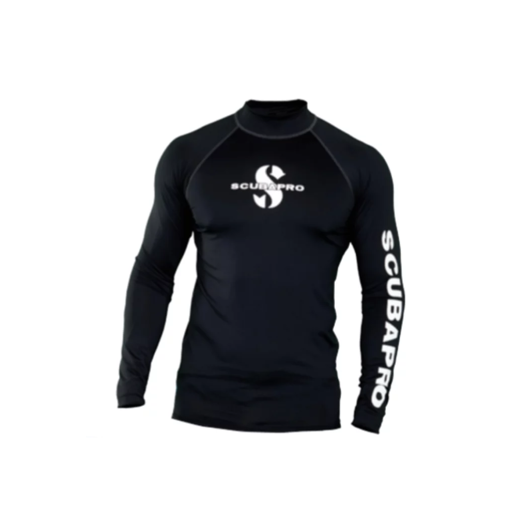★Scubapro 男生水母衣 UPF50 全黑65.031