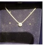 [S] SWAROVSKI NECKLACE RND CZWH/RHS, 5408442 (SSW39)