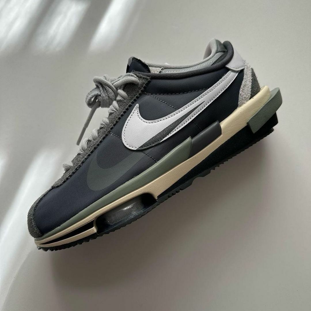 Sacai x Nike Cortez 4.0 OG 阿甘 黑灰 DQ0581-001 / 預購