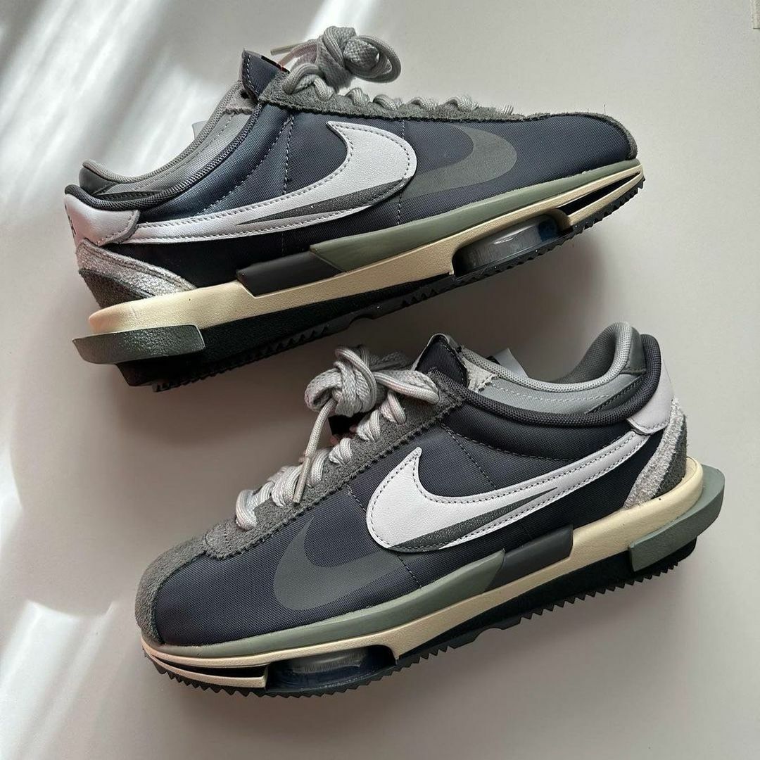 Sacai x Nike Cortez 4.0 OG 阿甘 黑灰 DQ0581-001 / 預購
