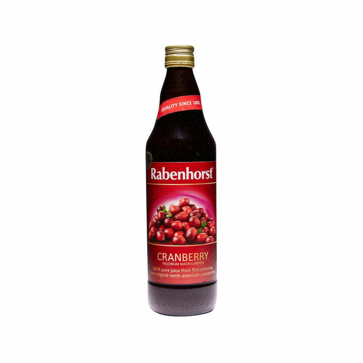 I1: Rabenhorst - 100% Cranberry Juice (750ml)