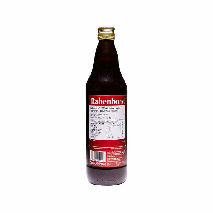 I1: Rabenhorst - 100% Cranberry Juice (750ml)