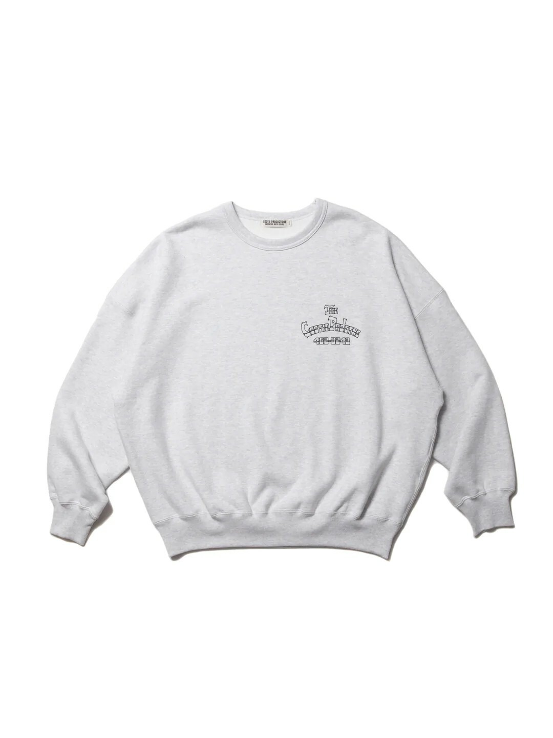 トップス COOTIE PRODUCTIONS/Heavy Oz Sweat Crew COOTIE PRODUCTIONS HEAVY OZ SWEAT CREW (LOWRIDER