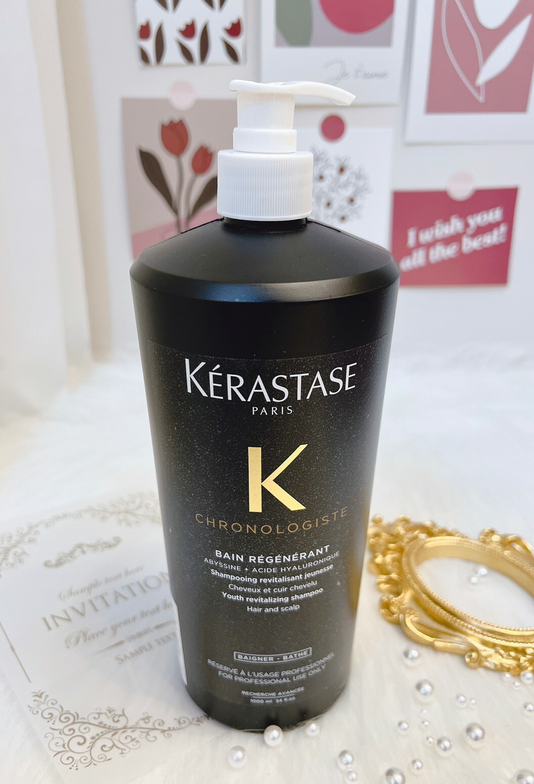 KERASTASE 巴黎卡詩 黑鑽極萃逆時洗髮精 1000ml